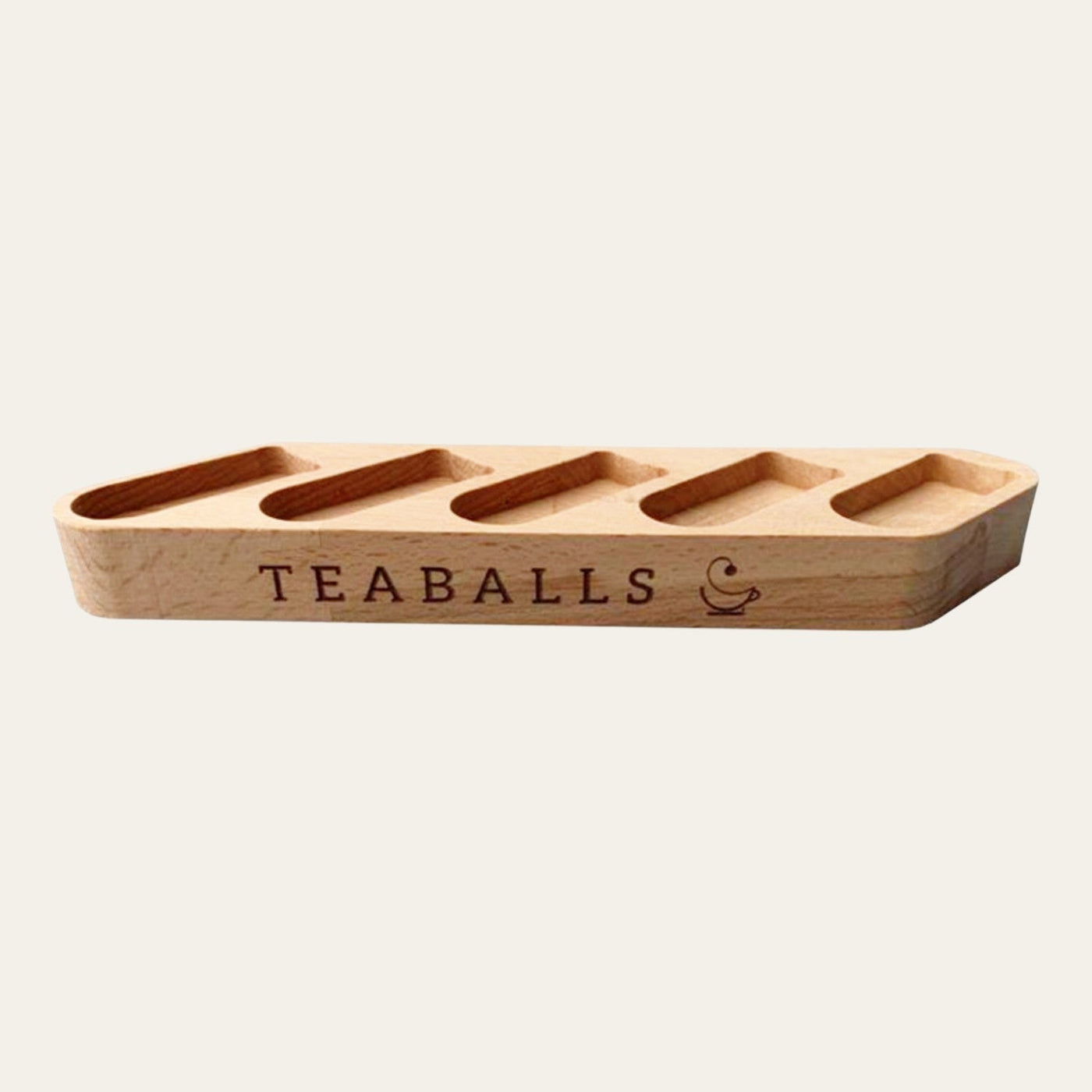 5er Premium Holzaufsteller Dosierspender - Teaballs