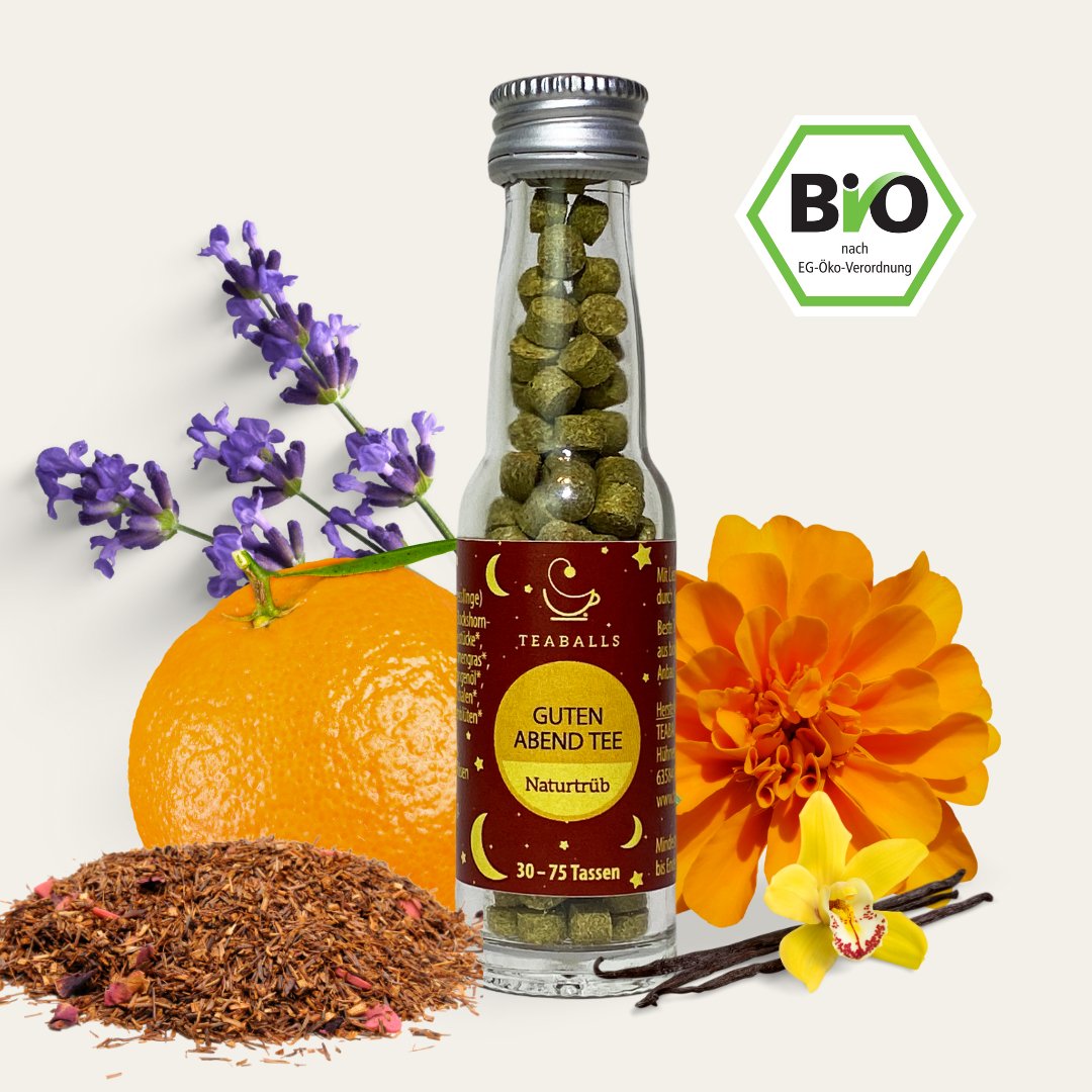 5er Set Big Pure | Bio Tee | Ingwer-Kurkuma, Chai Latte, Kräutertees im Mix - Teaballs