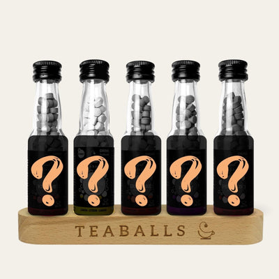 TEABALLS 5er Glasflaschen Set zusammenstellen - Teaballs