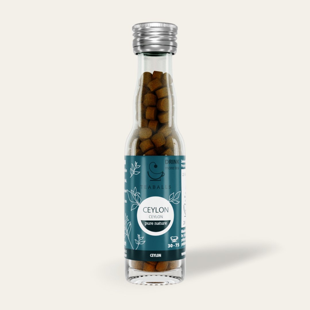 TEABALLS – Ceylon Schwarzer Tee Bio | pure nature | 30-75 Tassen - Teaballs