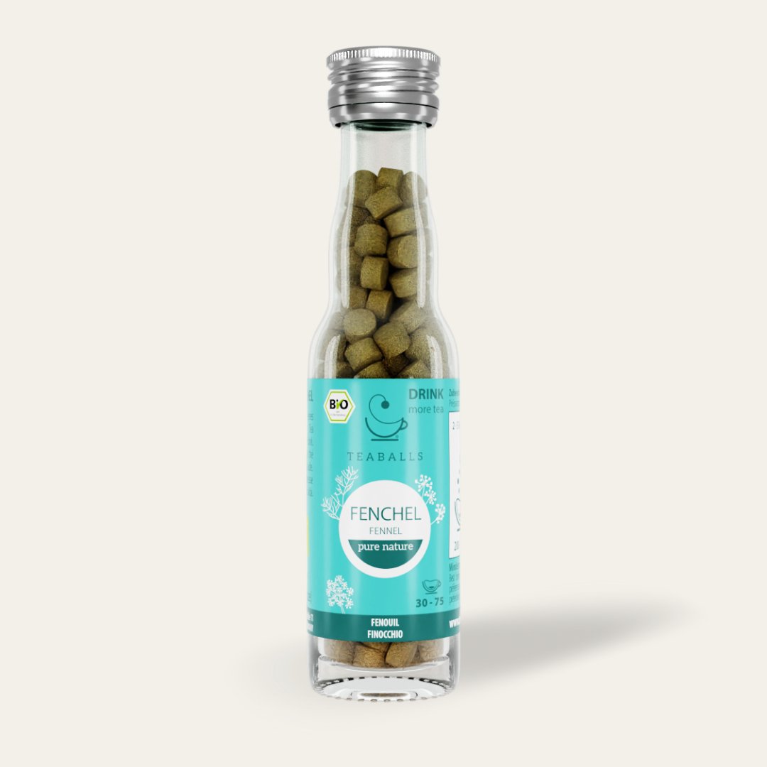 TEABALLS – Fenchel Bio | pure nature | 30-75 Tassen - Teaballs