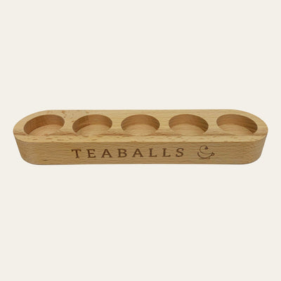 TEABALLS – Holzaufsteller für Flaschen - Teaballs