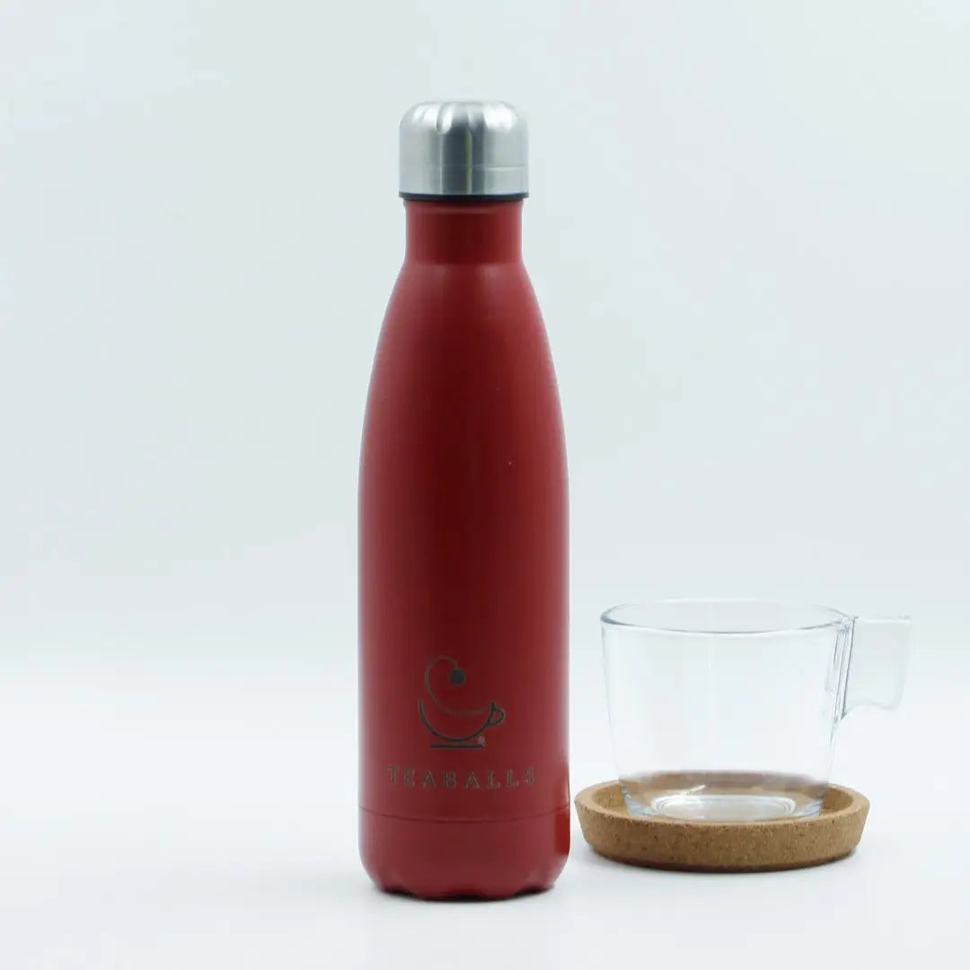 Teaballs Trinkflasche für heiße und kalte Getränke, 500ML - Teaballs